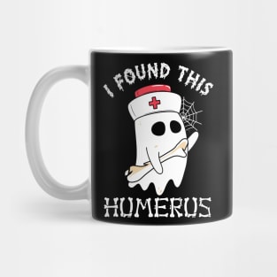 I Found This Humerus Ghost Boo Gift Mug